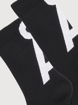 Socks Saamus Short Black Unisex | Armedangels