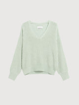 Knit Sweater Linen Blans Foam | Armedangels
