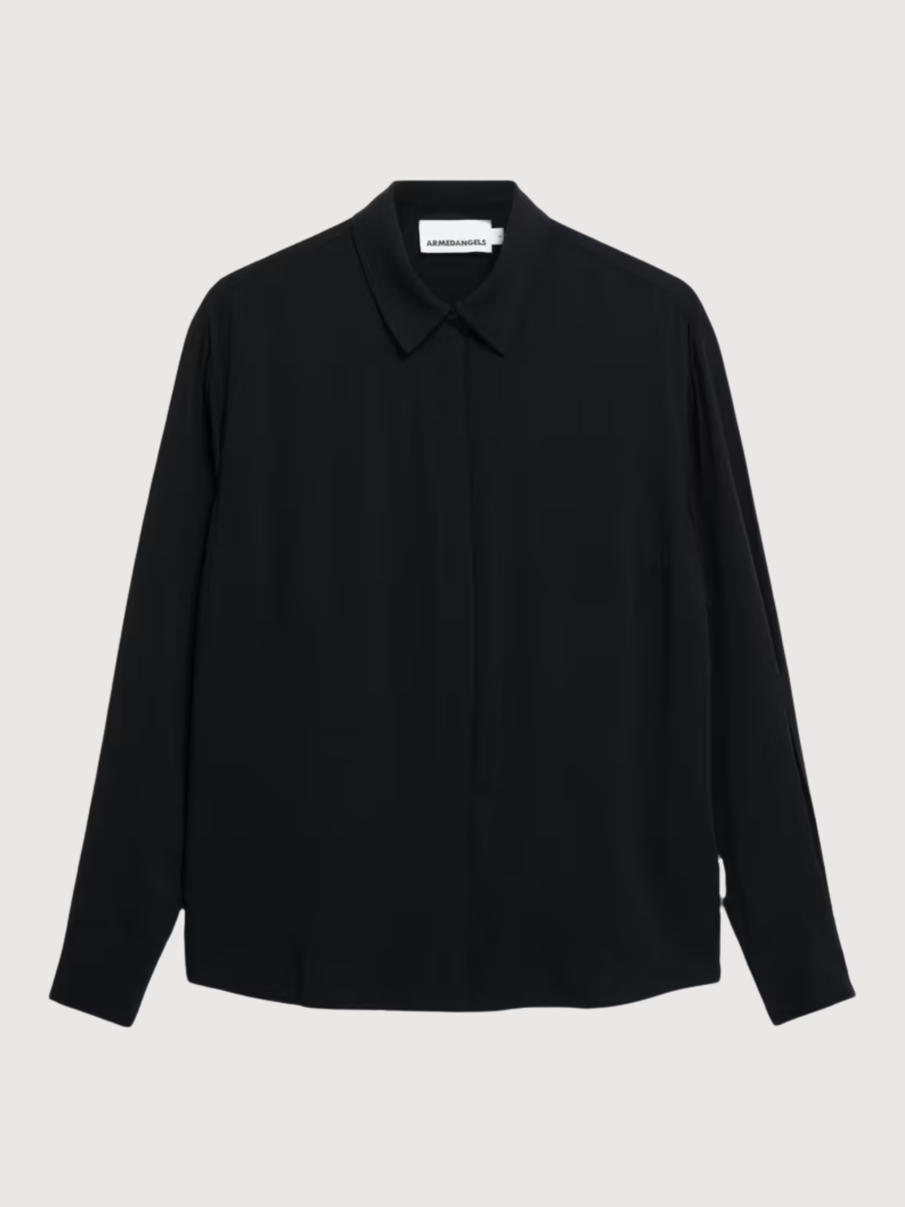 Blouse Larisaana Black Woman Viscose | Armedangels