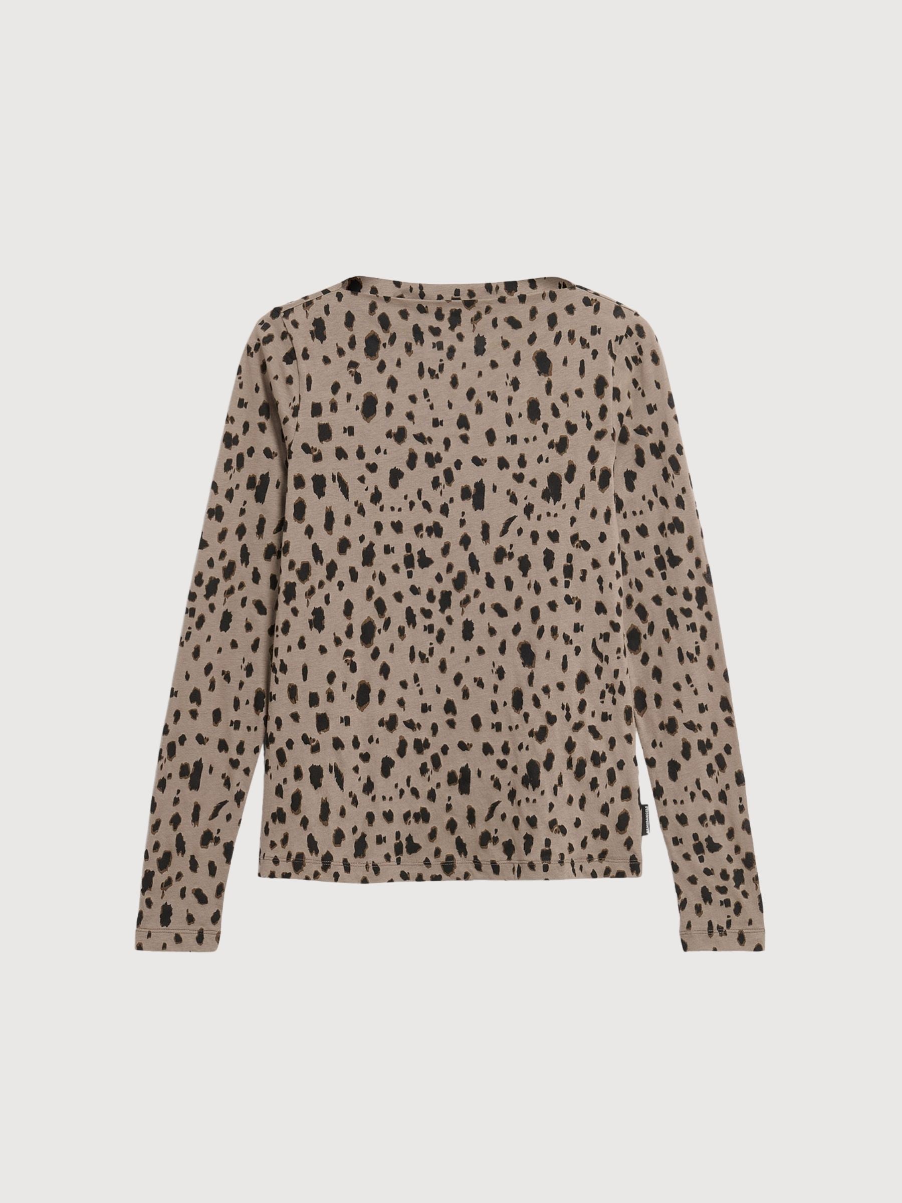 Longsleeve Leo Walnut Cream | Armedangels