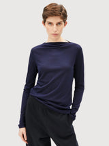 MAGLIA A MANICHE LUNGHE CON SCOLLO A BARCA | Armedangels