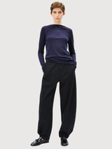 MAGLIA A MANICHE LUNGHE CON SCOLLO A BARCA | Armedangels