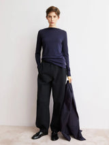 MAGLIA A MANICHE LUNGHE CON SCOLLO A BARCA | Armedangels