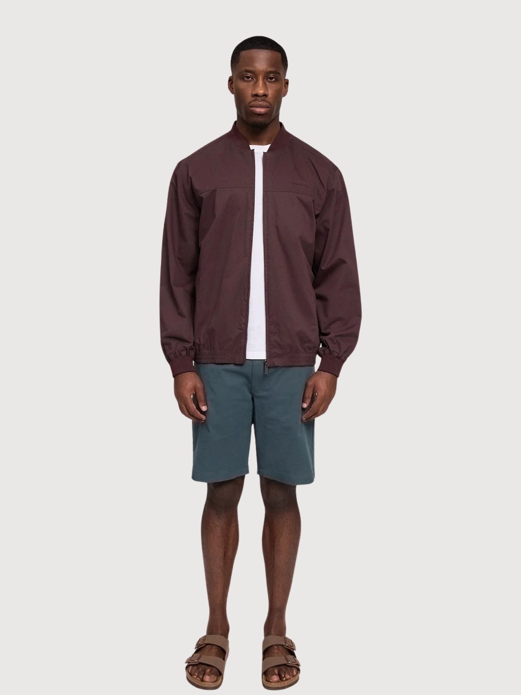 Bomber Jacket Natural Man Dark Chocolate | Mazine