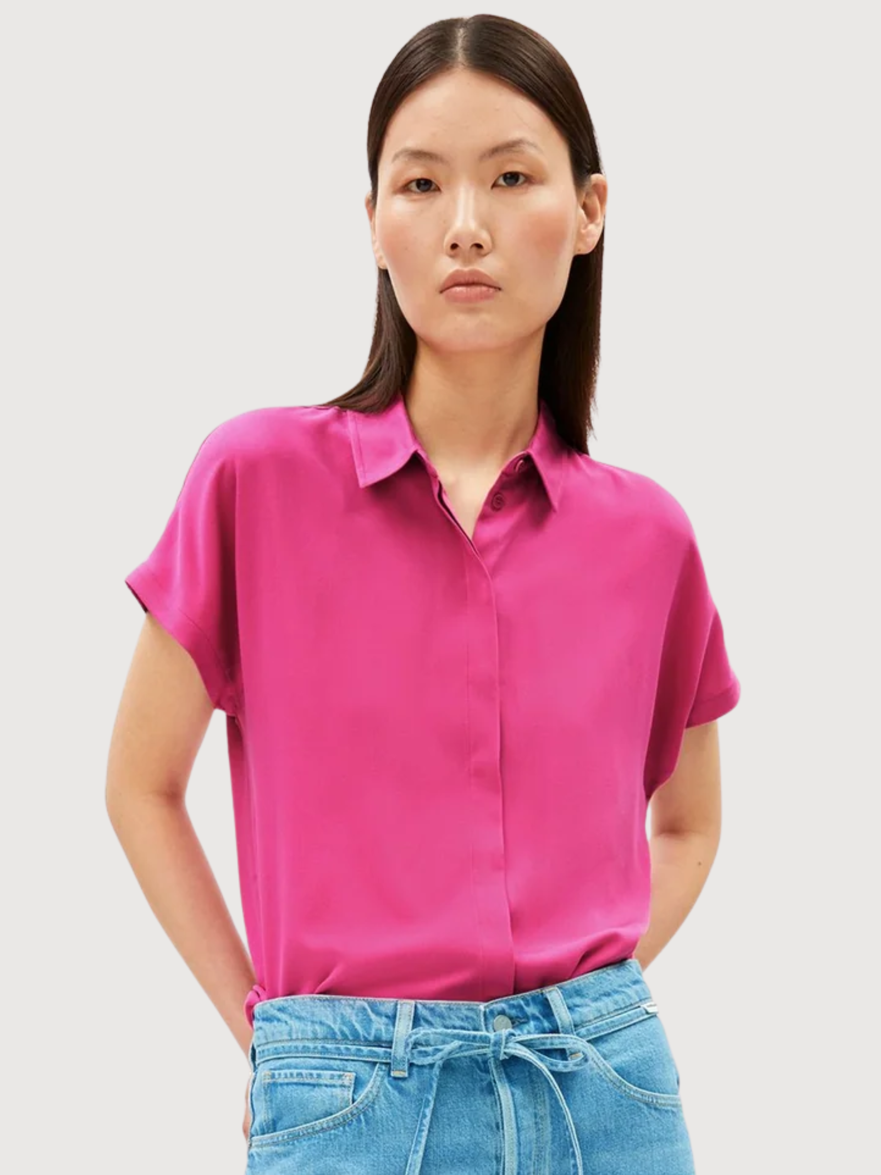 Blouse Larisaana Very Berry | Armedangels
