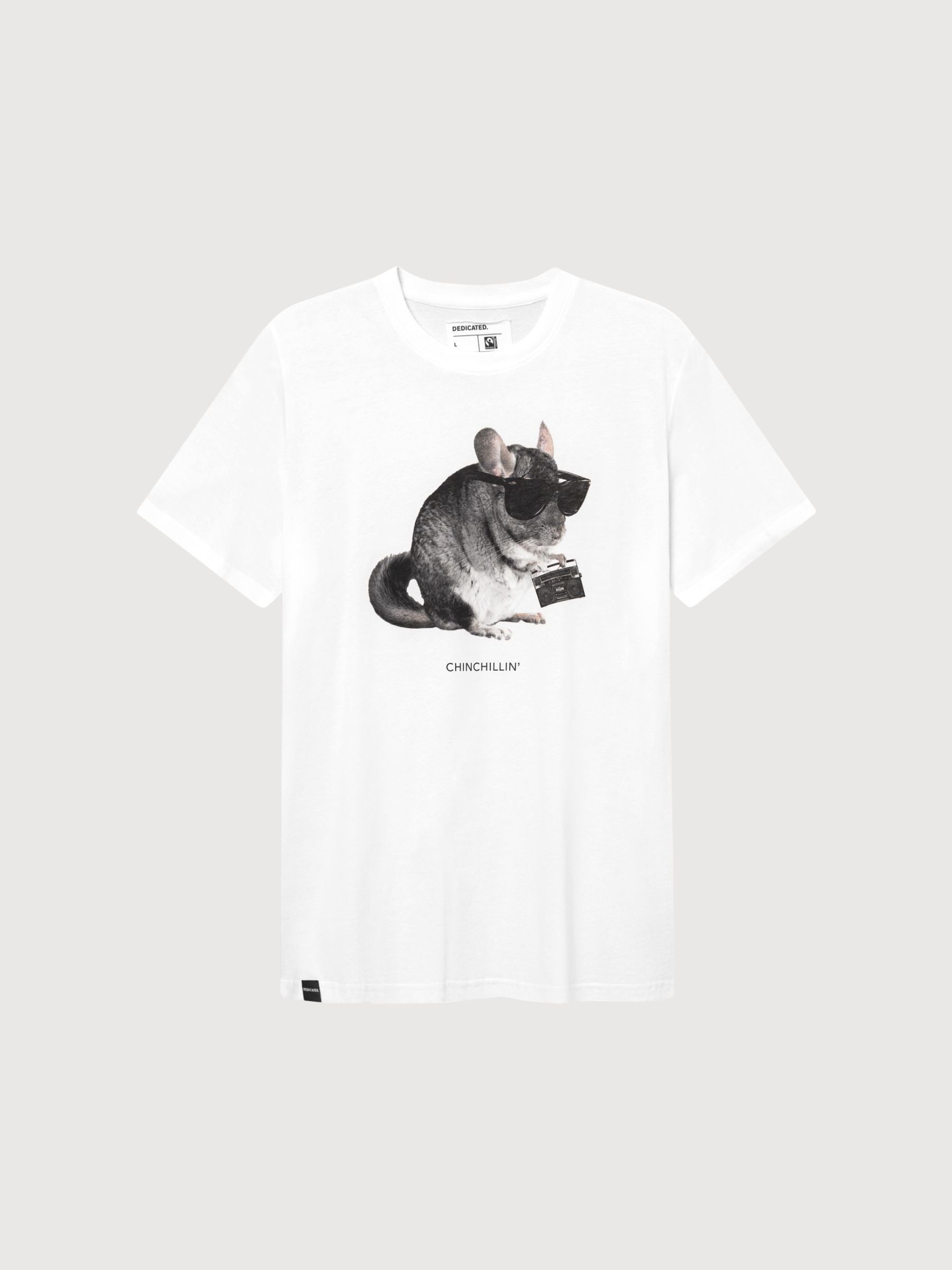 Stockholm Chinchillin Bianca T-Shirt | Dedicated