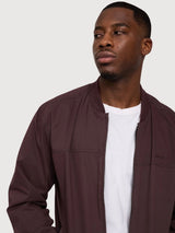 Giacca bomber Natural Man Cioccolato fondente | Mazine