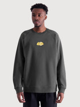 Sweatshirt Malmoe Lemon Grau Herren Baumwolle | Dedicated