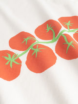 T-shirt Vadstena Tomato OffWhite in cotone | Dedicated