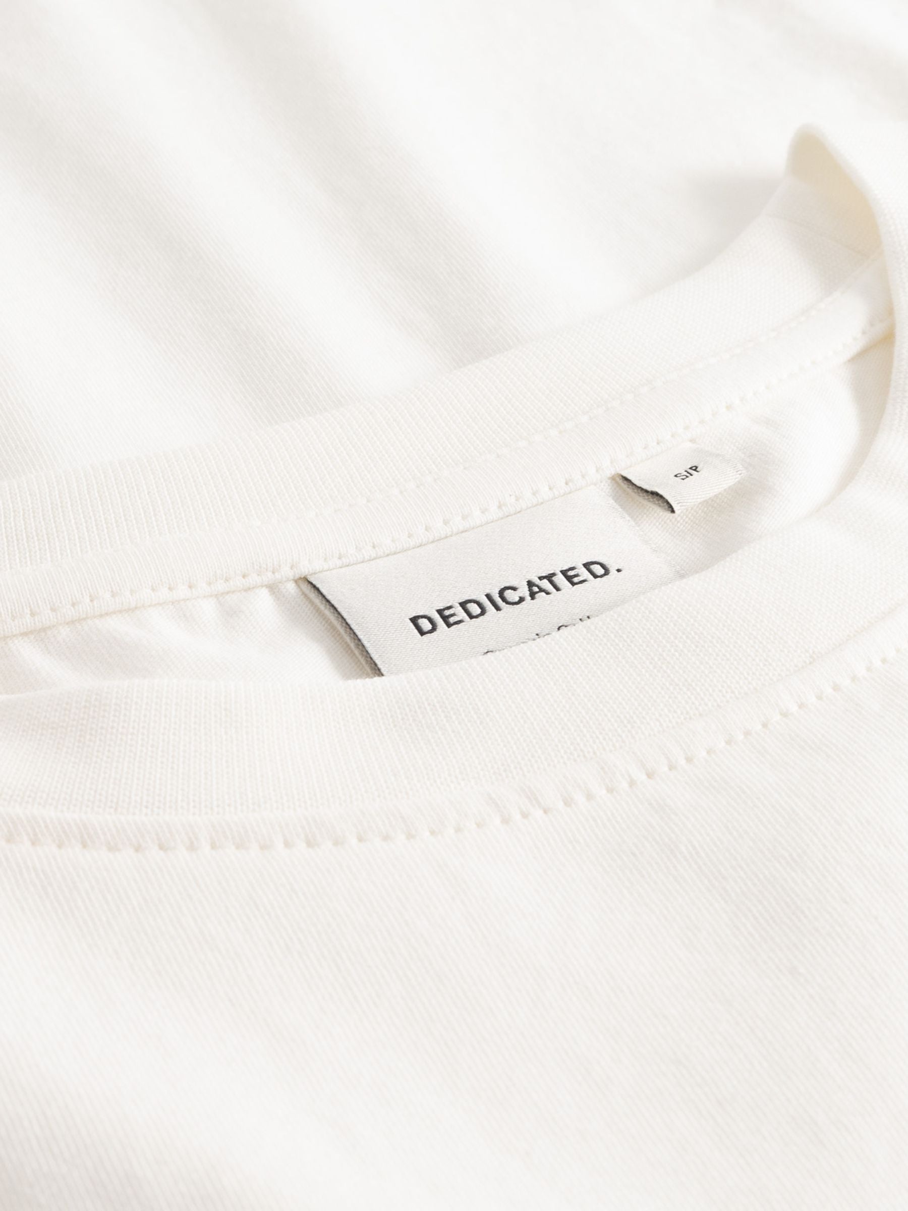 T-shirt Vadstena Tomato OffWhite in cotone | Dedicated