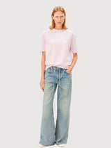 T-SHIRT TARJAA DONNA ROSA NEBBIA | ARMEDANGELS
