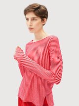 Maglia a maniche lunghe Xianaa Mars Rossa | Armedangels
