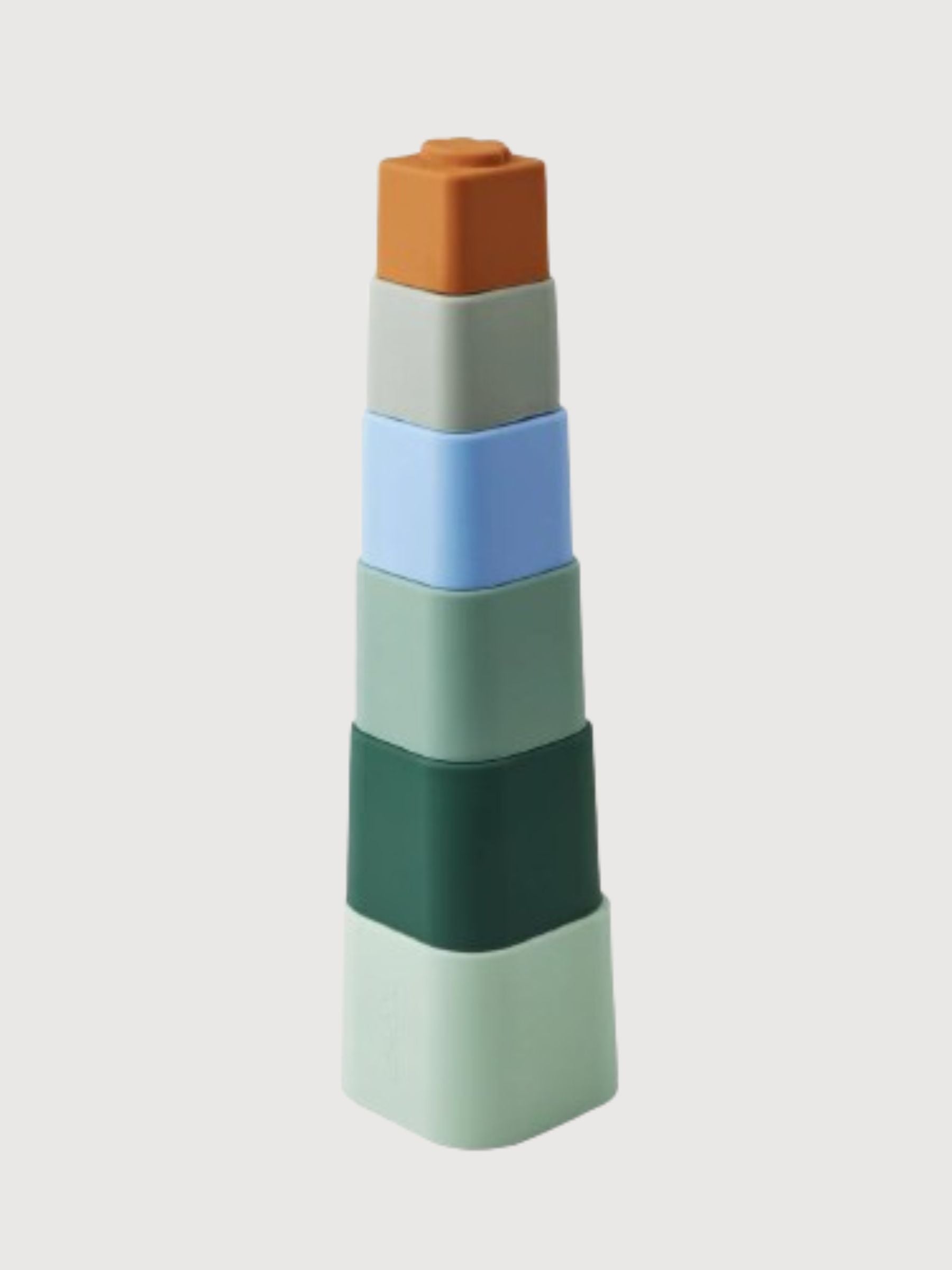 Tassen Zuzu stapelbare blaue Multimix | Liewood