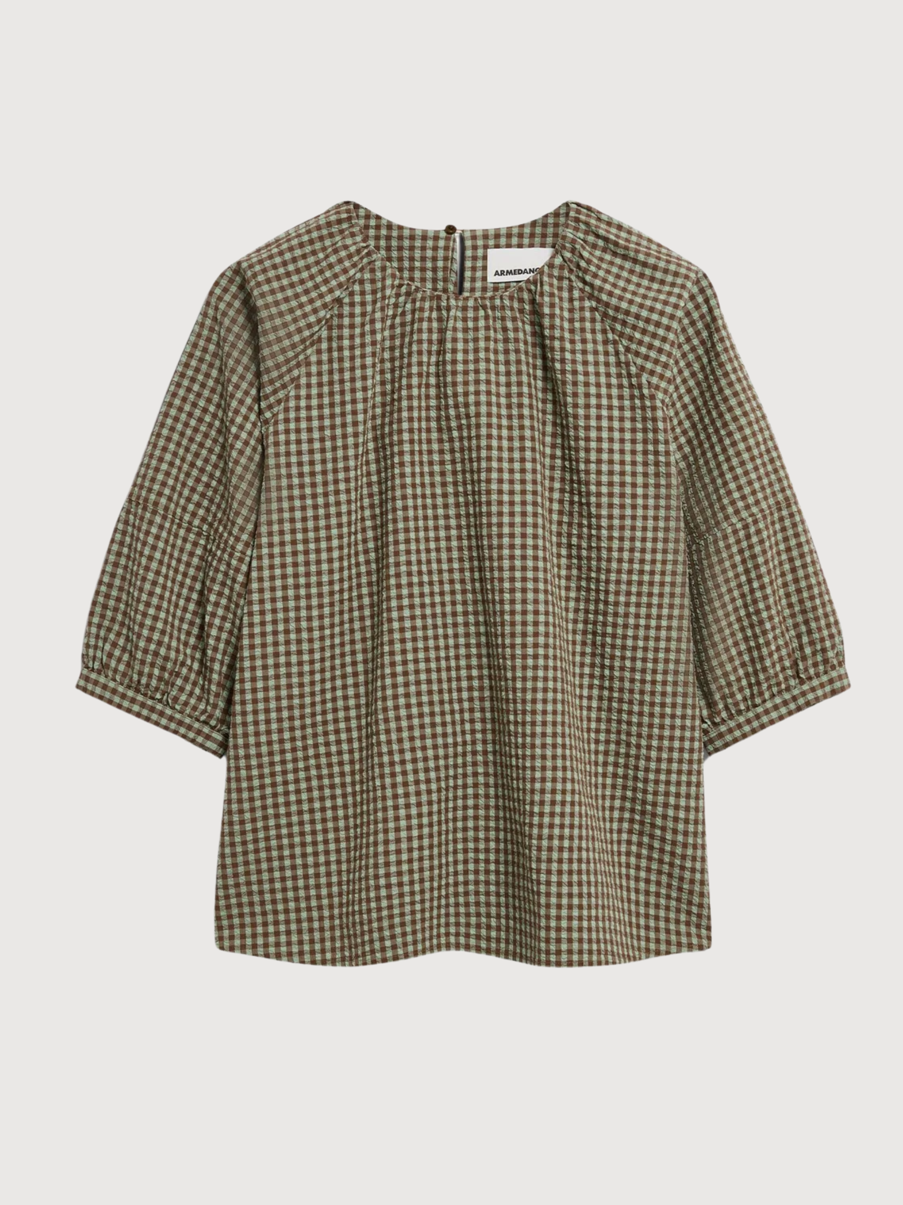 Bluse Vichy Dried Palm | Almedangels