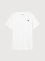 T-Shirt Stockholm BBQ Bianco Uomo Cotone | Dedicated