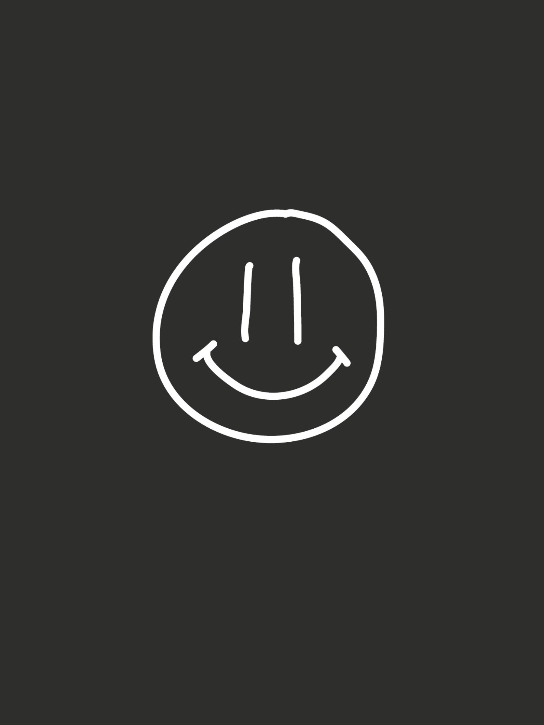 Daniel T-Shirt Smile Nero Uomo | Re-Bello