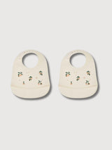 Bib Tilda 2-Pack Peach Silicone Mix | Liewood