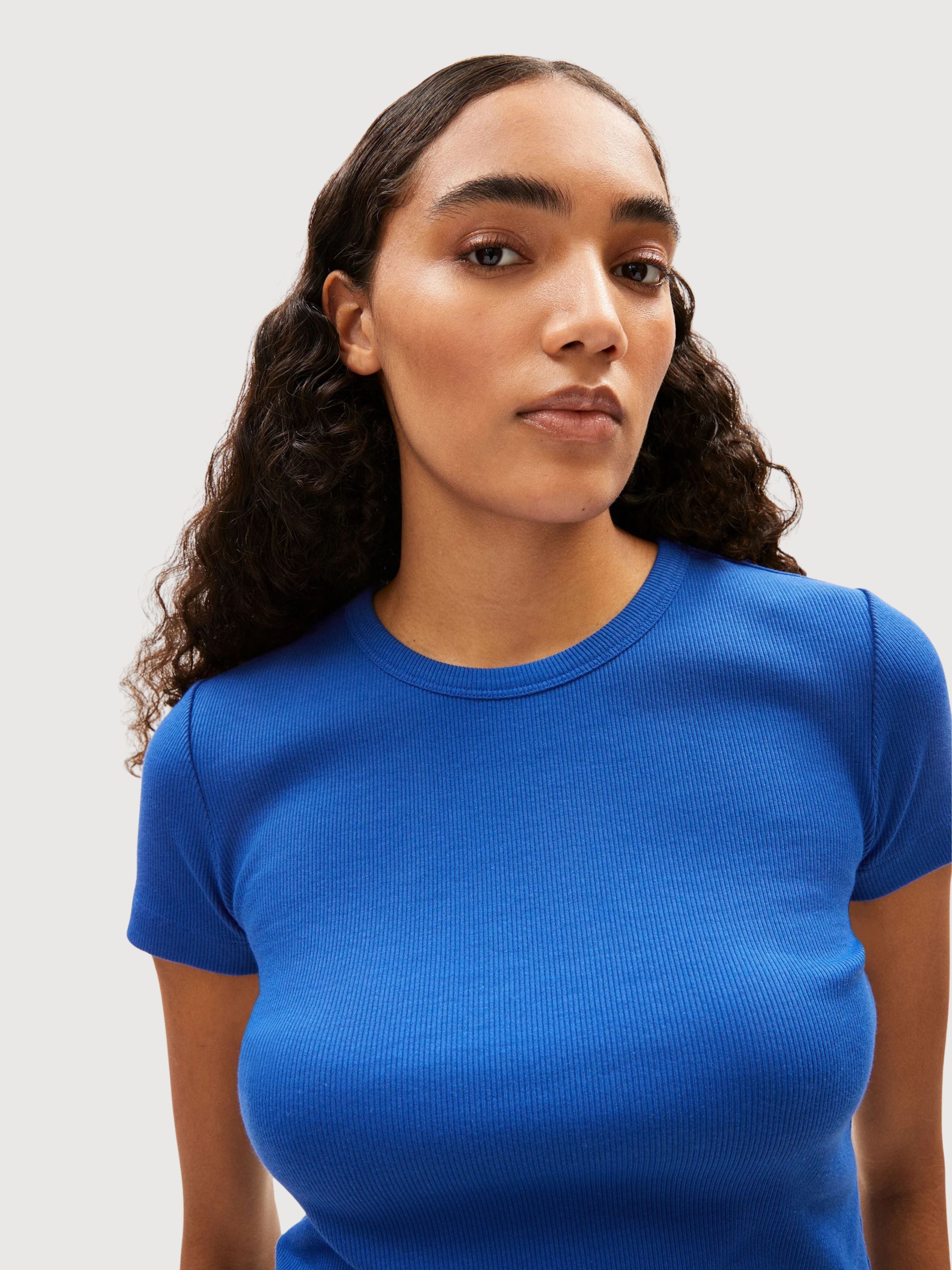 T-Shirt Kardaa Dynamo Blau Damen | Armedangels