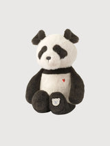 Teddy Berto Panda Sandy/Dark Grey | Liewood