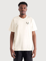 T-Shirt Stockholm Cheers Bianco Cotone | Dedicated