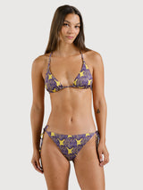 Bikini Top Yxlan Seashell Multi Color | DEDICATED
