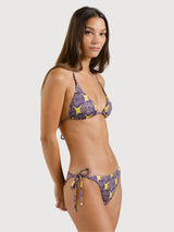 Bikini Top Yxlan Seashell Multi Color | DEDICATED