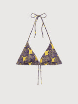 Bikini Top Yxlan Seashell Multi Color | DEDICATED