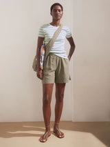 Kardaa Stripes T-Shirt White-Foam | ARMEDANGELS
