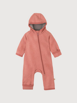 Overall Zip Light Pink Baby | Disana
