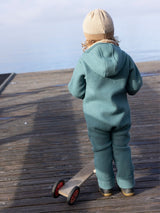 Overall Boiled wool Grey Baby | Disana