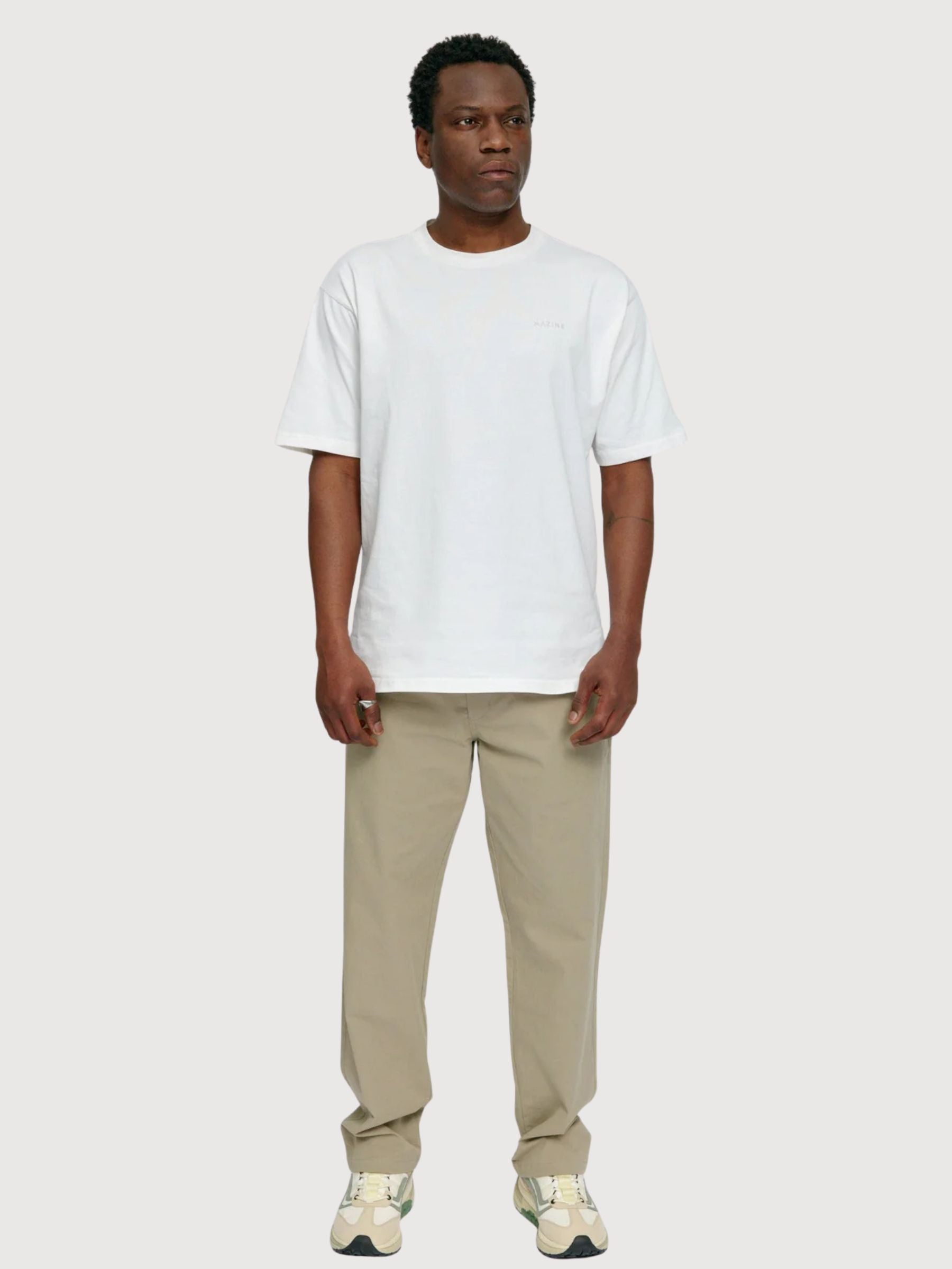 Chino Pants Man Light Khak | MAZINE
