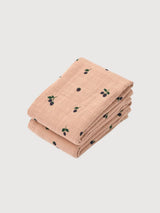 Lewis Muslin Cloth 2 Pack Mini Berry | Liewood