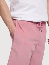 Shorts Corduroy Pull-on Man Blush Pink | Mazine