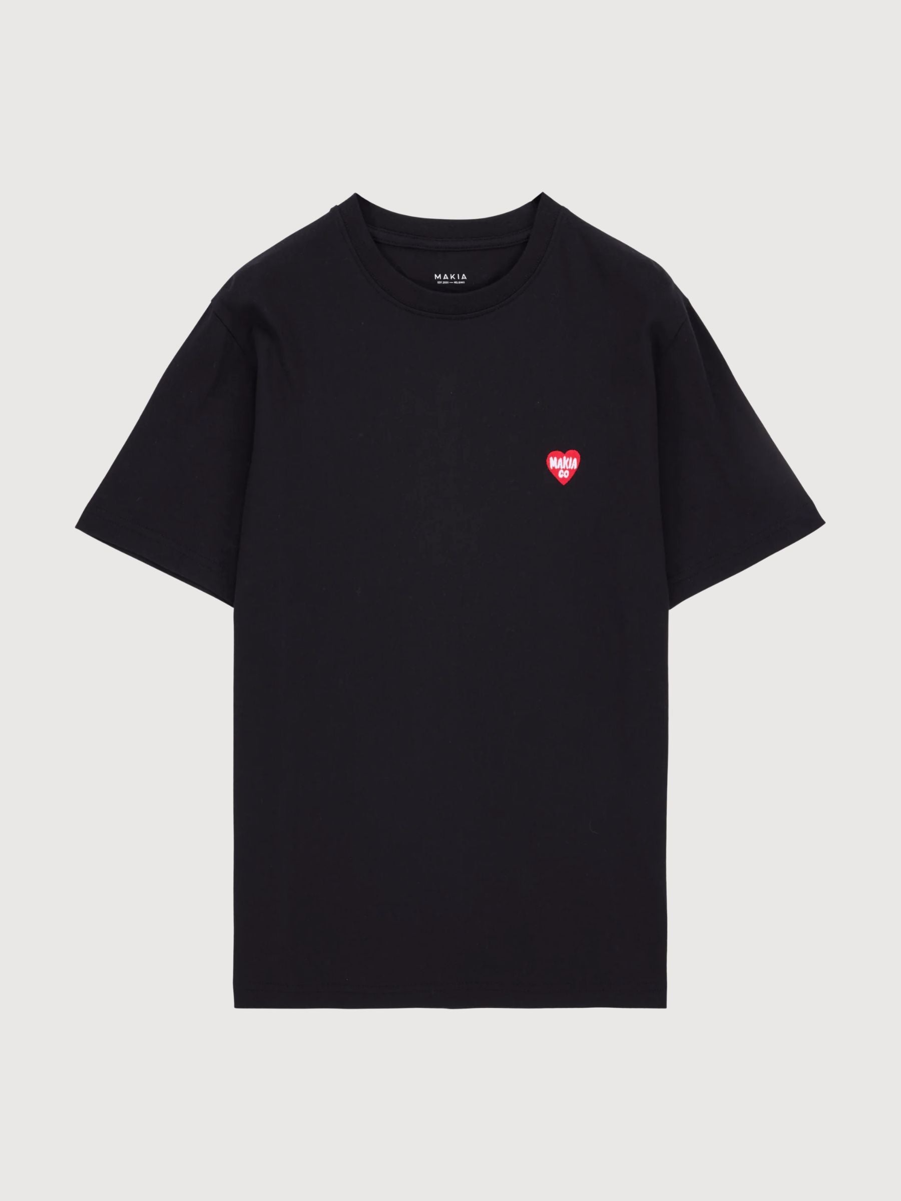 Maglietta Cuore Nera | Makia