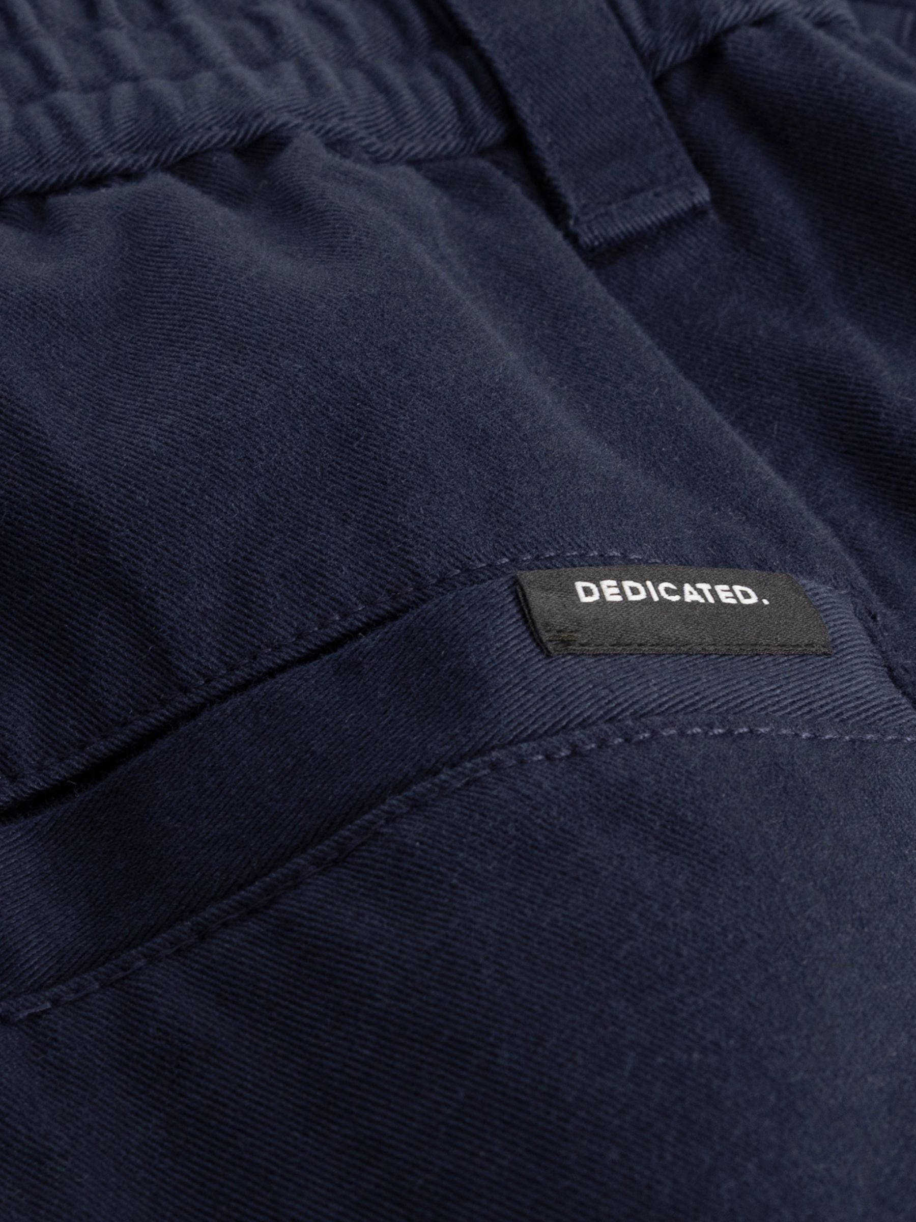 Shorts Chino Olmen Cotone Blu Navy | DEDICATED
