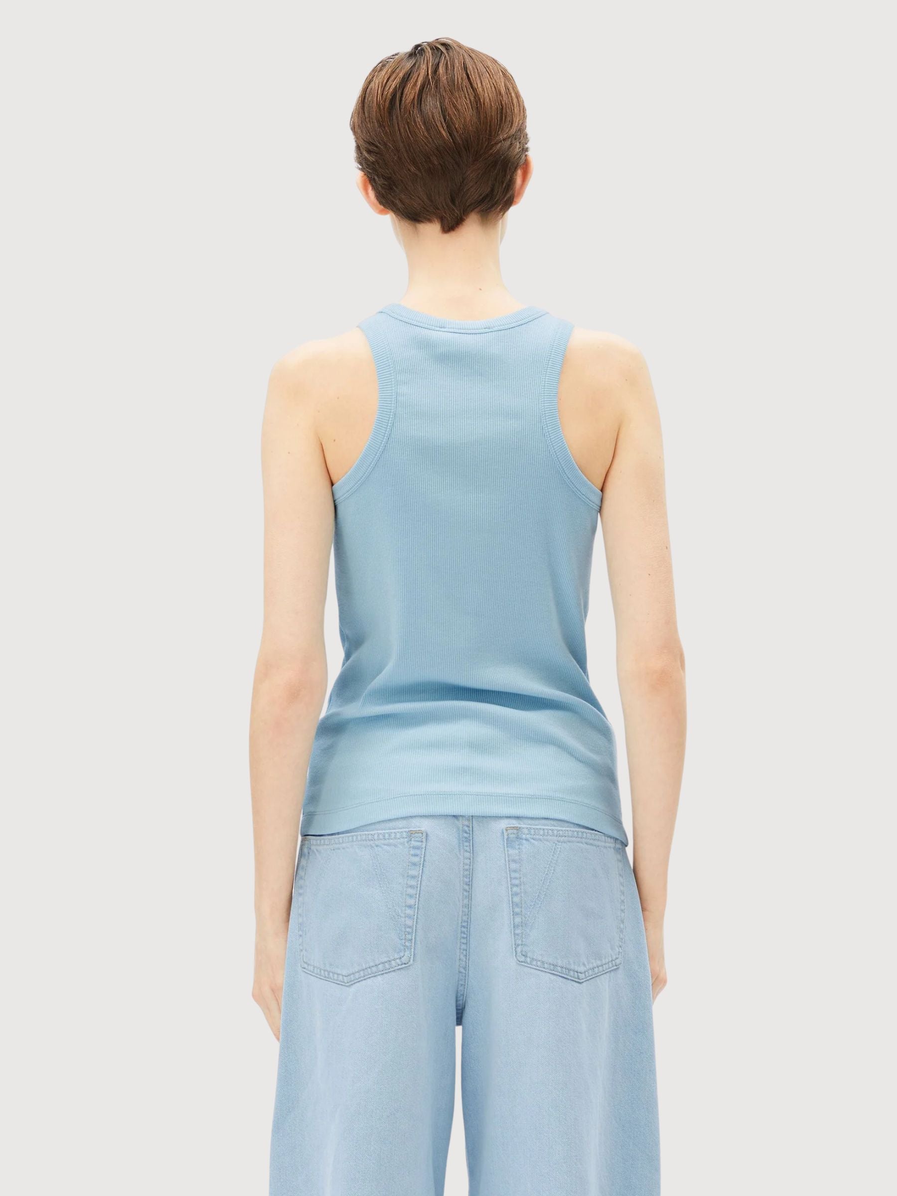 Top Kanitaa Blue Glow Damen | Armedangels