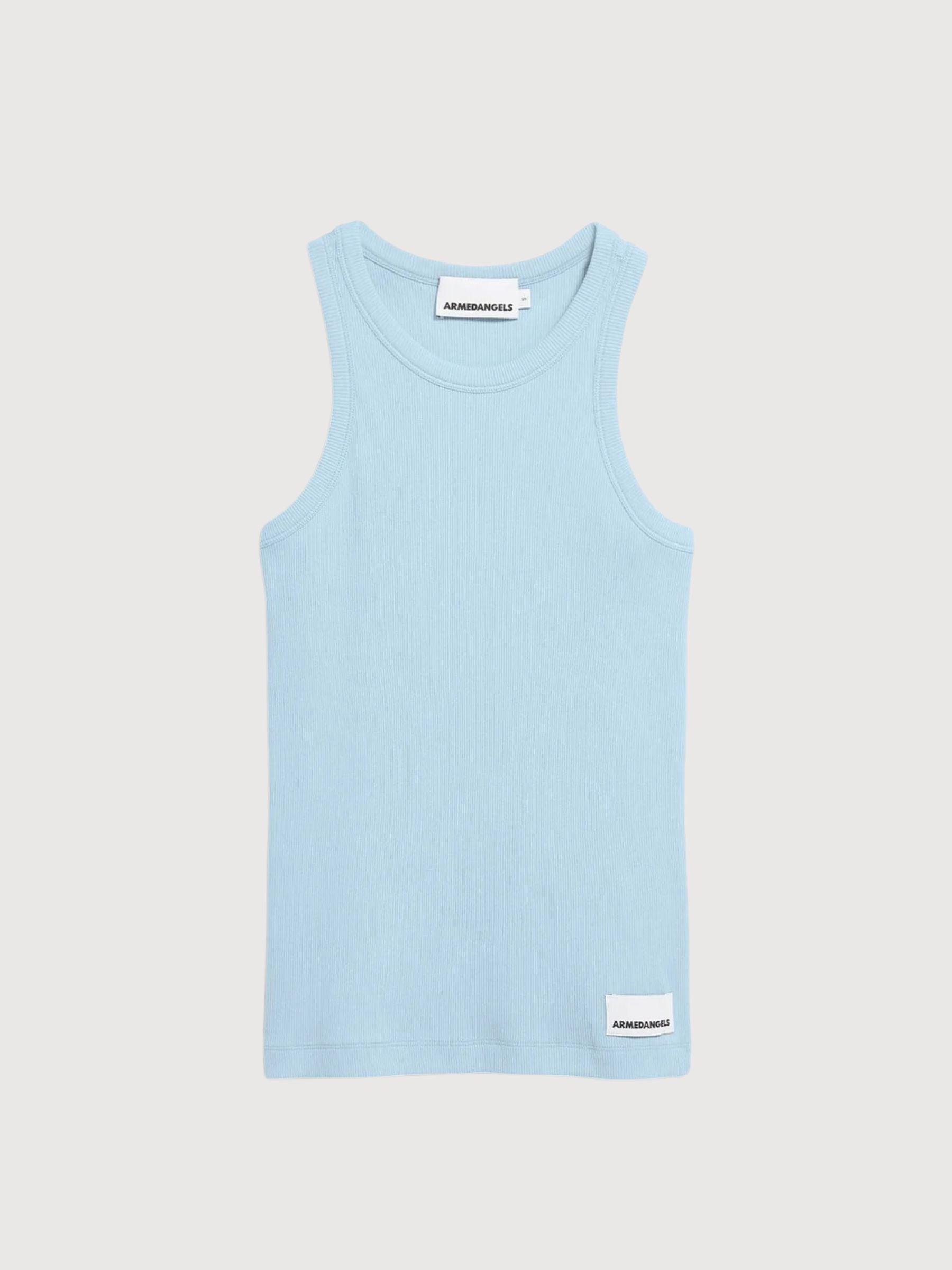 Top Kanitaa Blue Glow Damen | Armedangels
