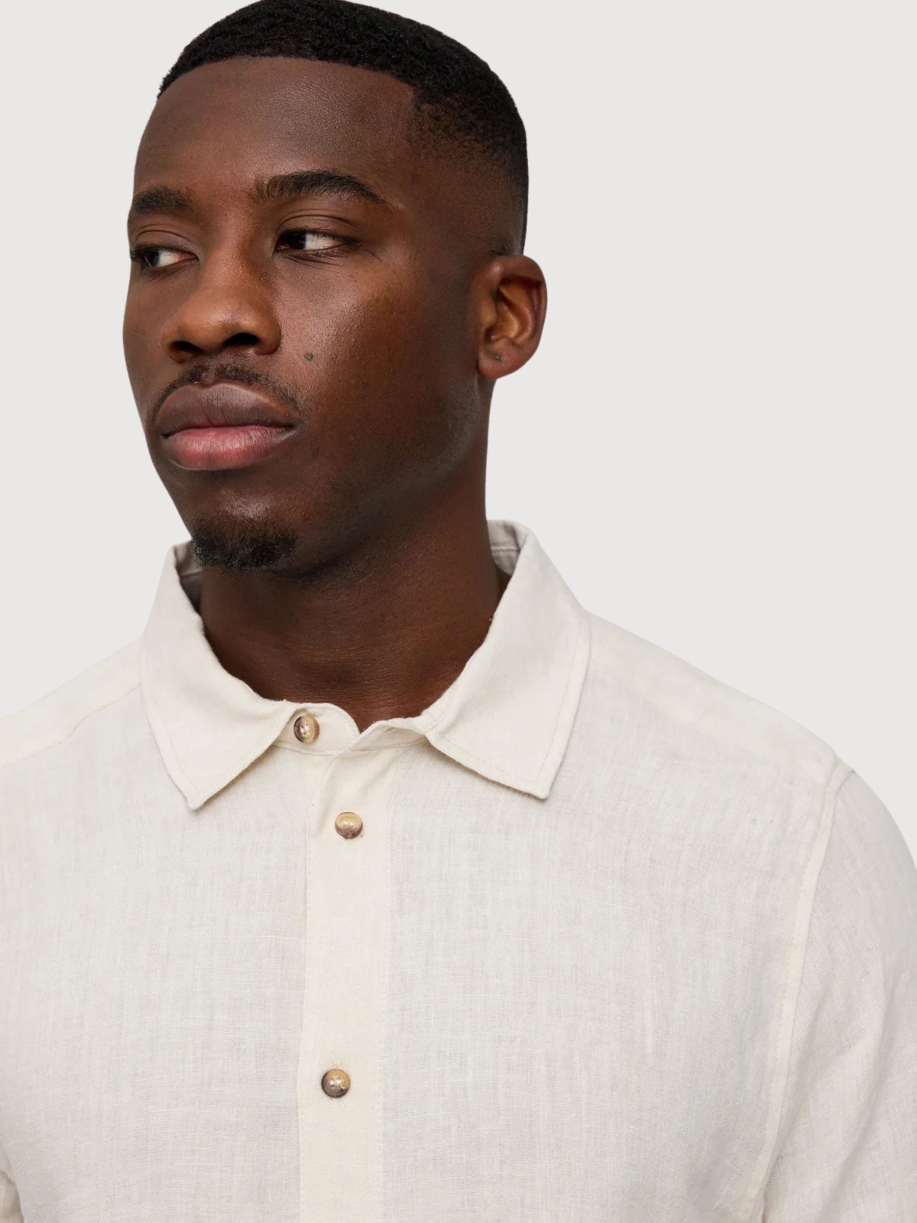 Shirt Shortsleeve Linen Man Moon | Mazine