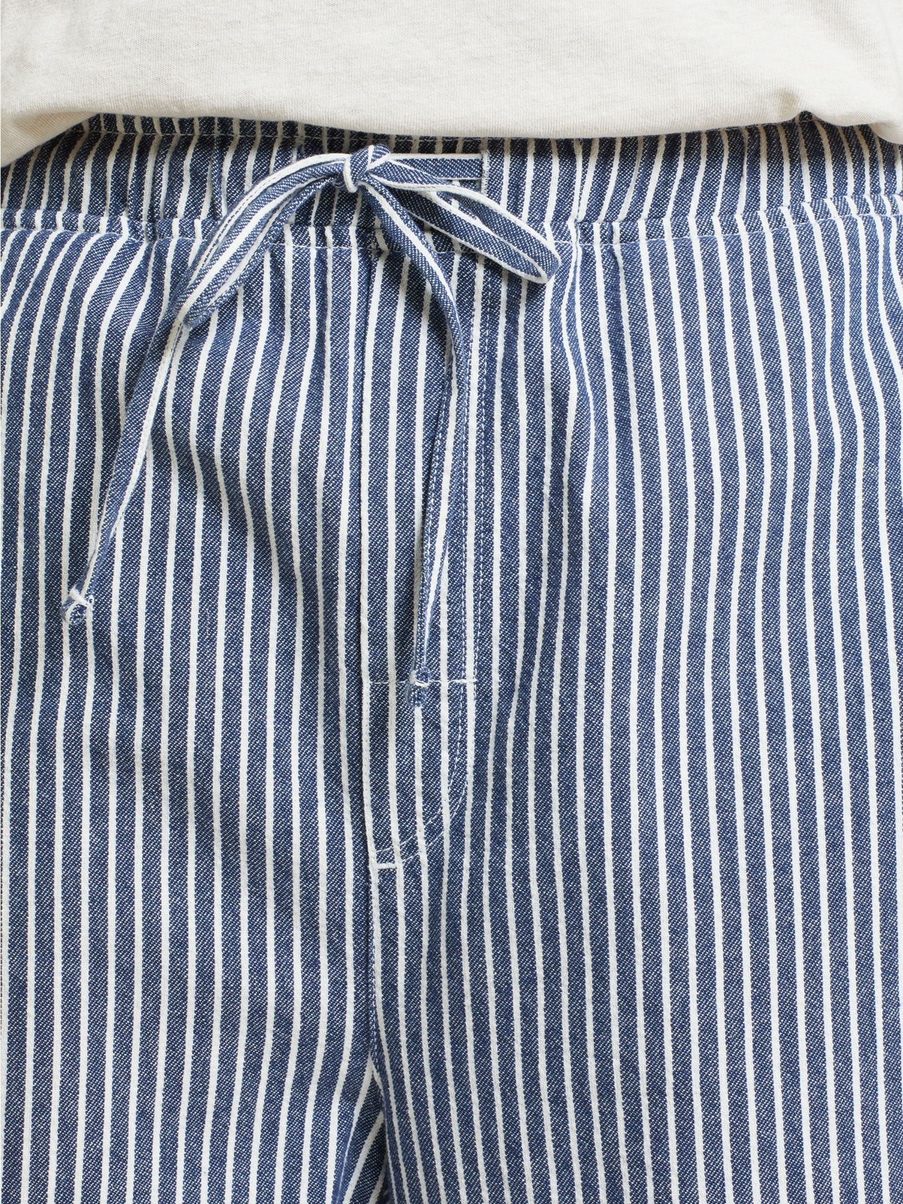 Pants Klitmoeller Work Stripe Blue | DEDICATED