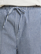 Pantaloni Klitmoeller Work Stripe Blu | DEDICATED