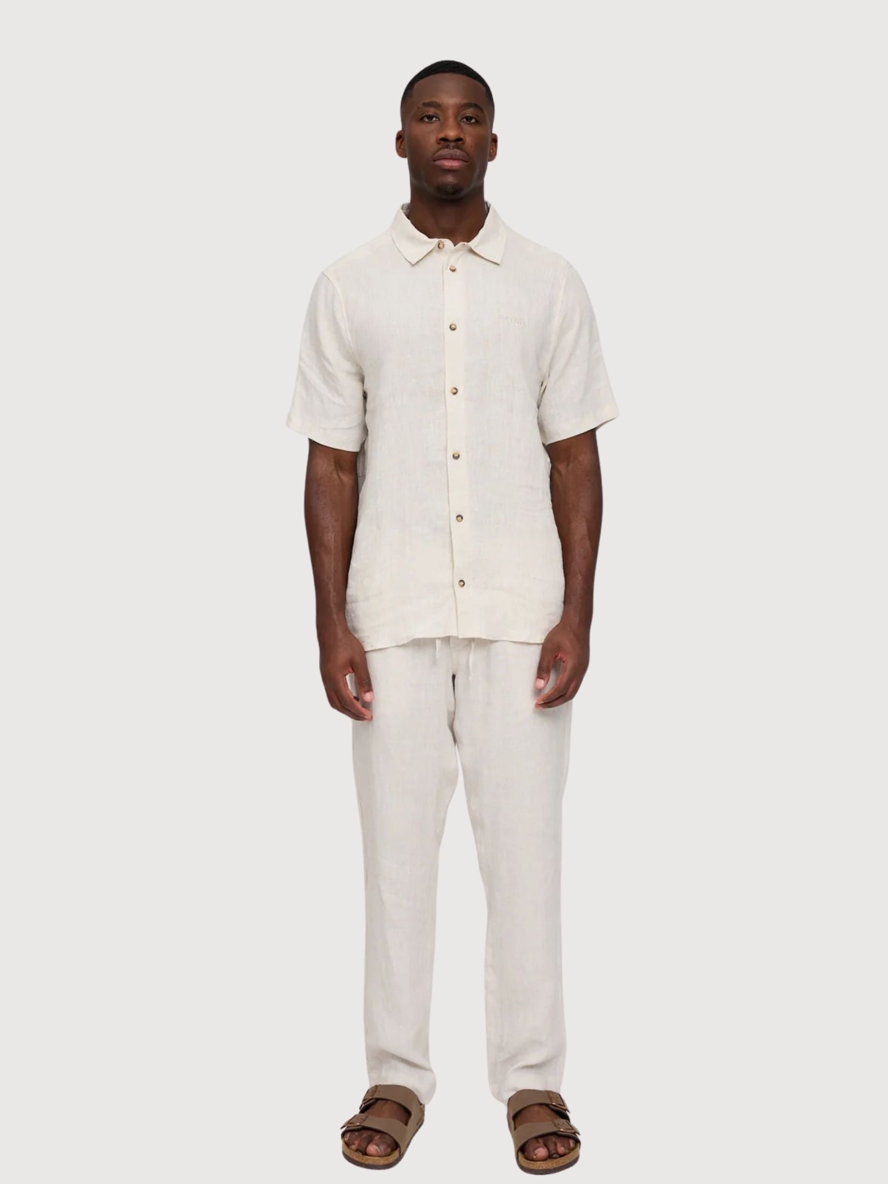 Shirt Shortsleeve Linen Man Moon | Mazine