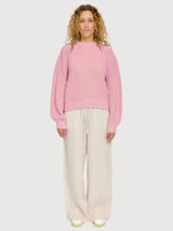 Pullover Chunky Knit Woman Blossom Pink | Mazine