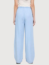 Trouser Drawstring Tencel Woman LightBlue | Mazine