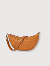 Tasche Leo Geflochtenes Leder Braun | O My Bag
