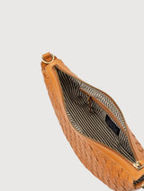 Tasche Leo Geflochtenes Leder Braun | O My Bag