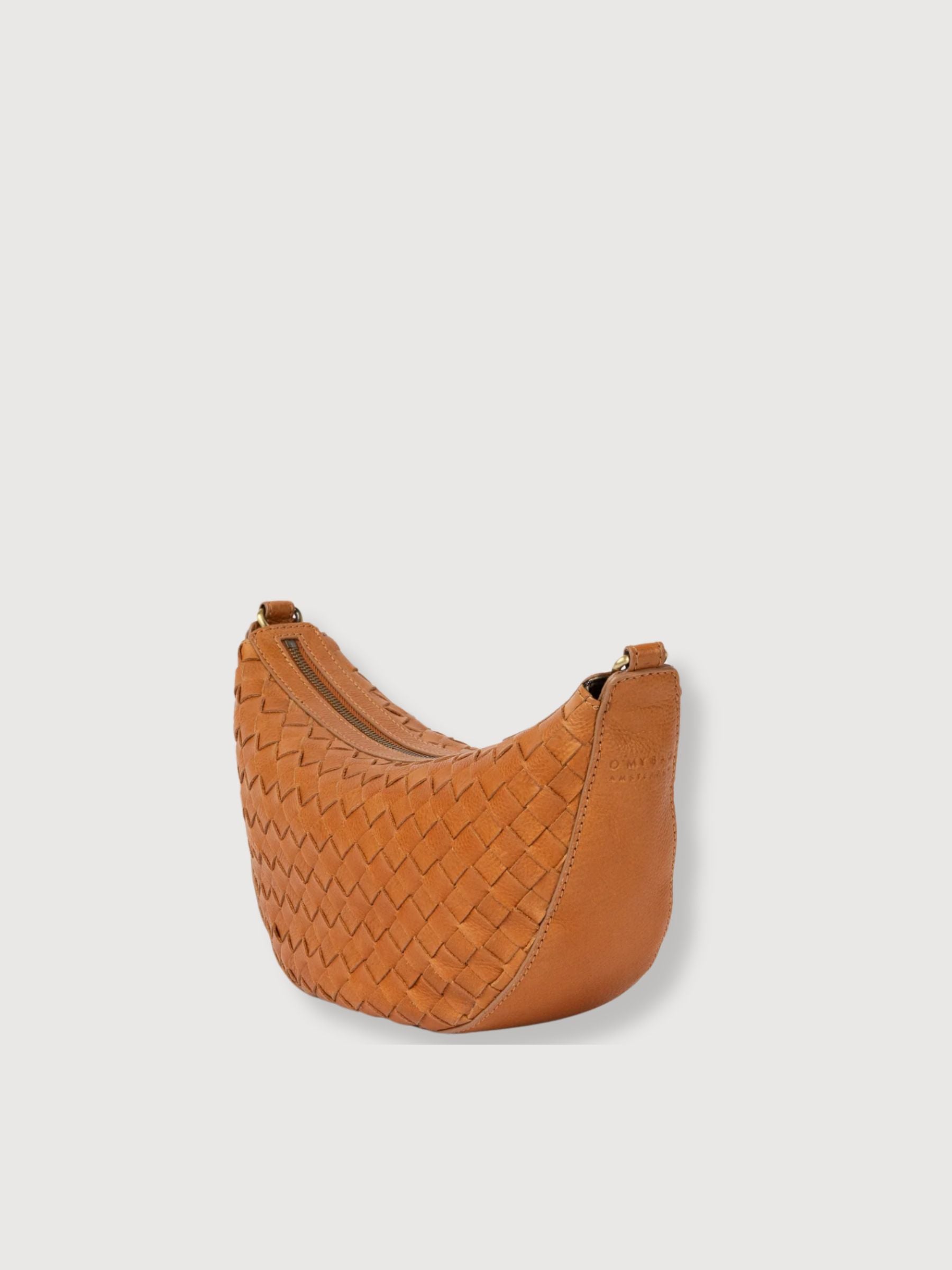 Tasche Leo Geflochtenes Leder Braun | O My Bag