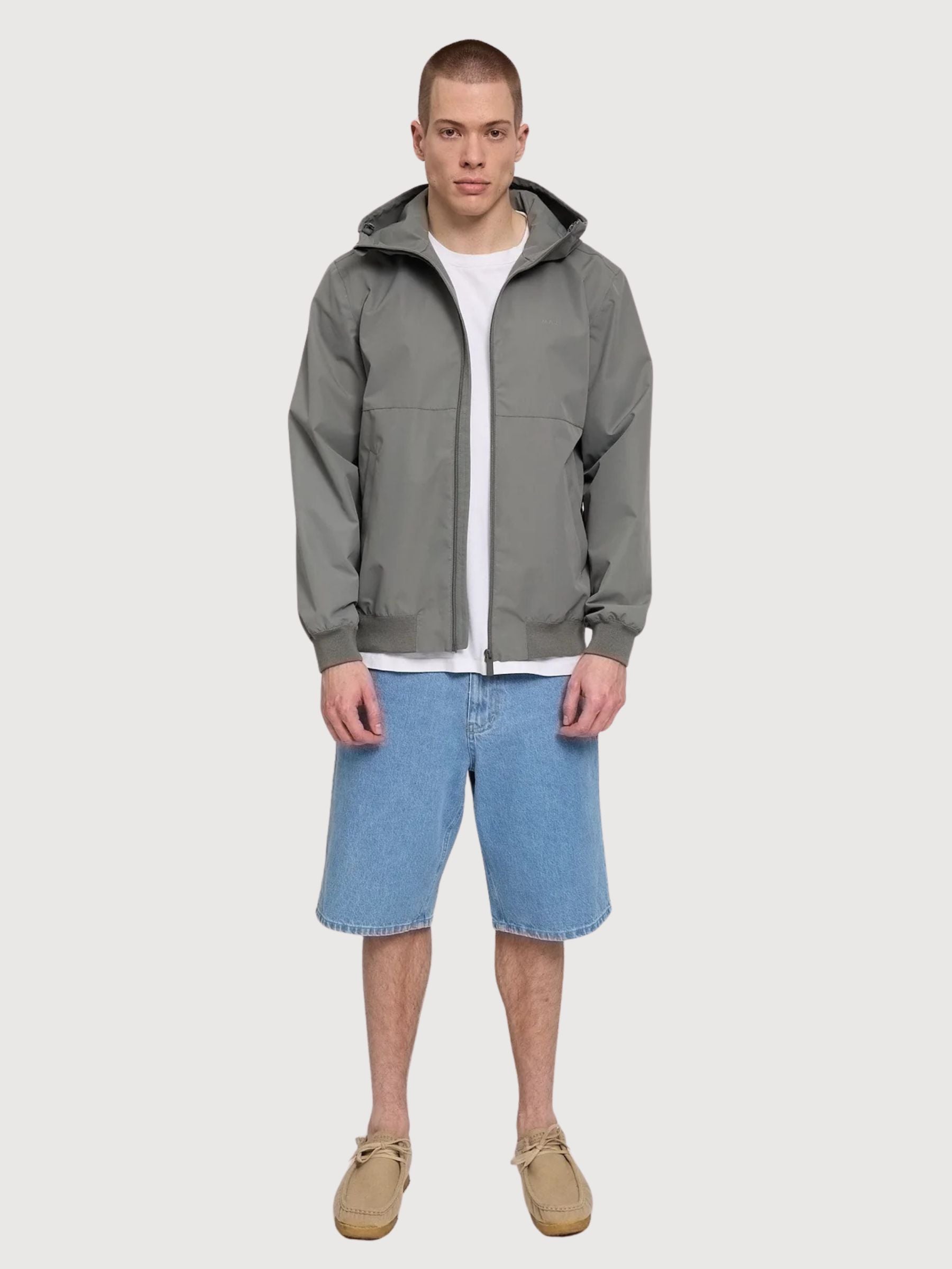 Rain Jacket Man Light Blue | Mazine