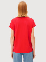 T-Shirt Idaara Tinted Mars Red Woman | Armedangels