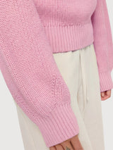 Pullover Chunky Knit Woman Blossom Pink | Mazine