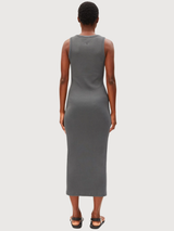 Dress Gmt Dye Bodycon Rib SpaceSteel | Armedangels